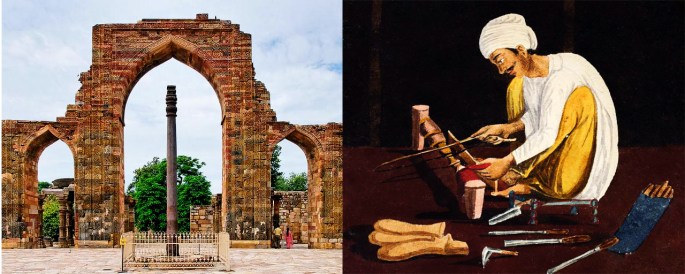 Ancient Indian Metallurgy The Iron Pillar Pdf Corrosion Iron